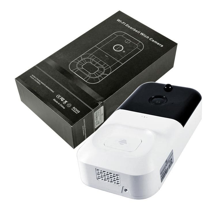 Monitor elegante de PIR Wireless Video Doorbell With del control de acceso