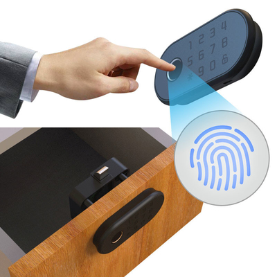 Huella dactilar biométrica de Tuya de la cerradura RFID de la contraseña elegante eléctrica de la tarjeta para el cajón del gabinete