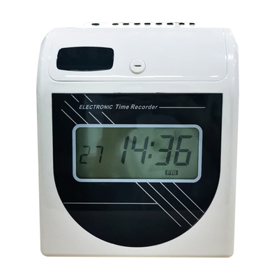 Máquina de sello electrónica de la fecha y hora del registrador de tiempo de Digitaces del reloj de tiempo de TIMMY Factory Price Punch Card