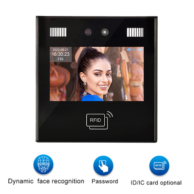 Lector de tarjetas Tcp / Ip Dispositivos de reconocimiento facial biométrico dinámico Software gratuito Adms Cloud
