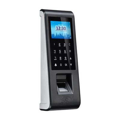 Sistema biométrico de la huella dactilar del control de acceso de la huella dactilar de 2,0 pulgadas TCP