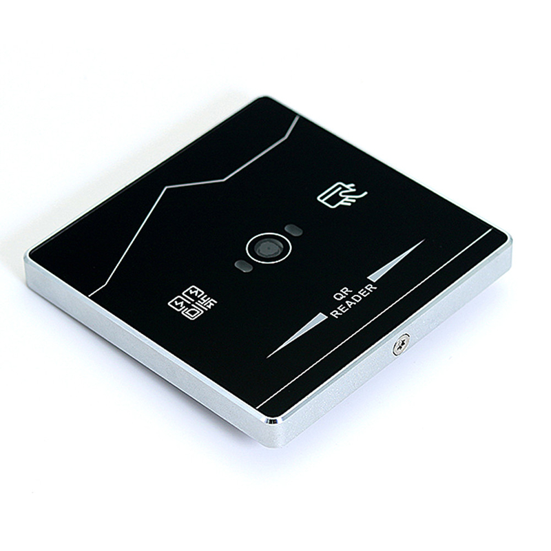 Lector de cristal moderado Access Control Wiegand Proximity Card Reader del QR Code