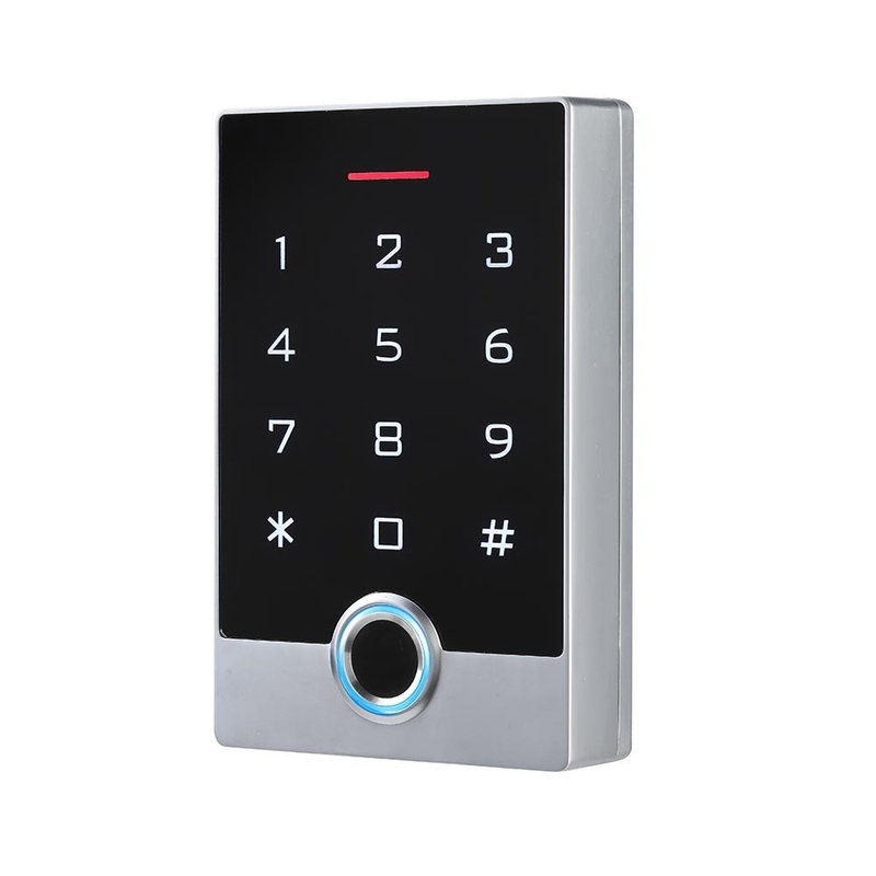 Telclado numérico independiente impermeable del sistema IP68 del control de acceso de la puerta de la huella dactilar de la tarjeta del RFID