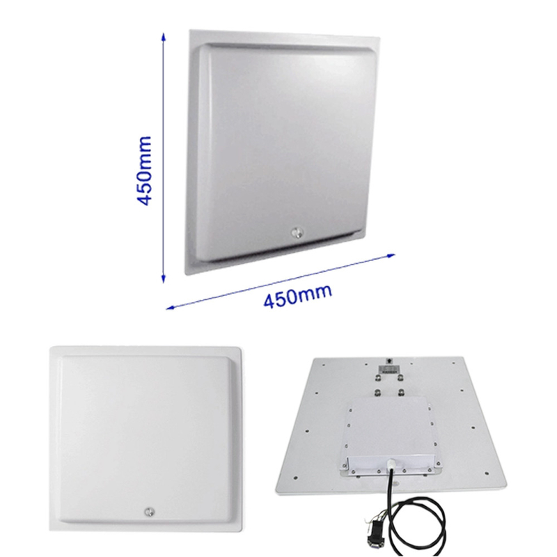 8dbi control de acceso Wiegand Parking Management System de la tarjeta de la antena RS485 RFID