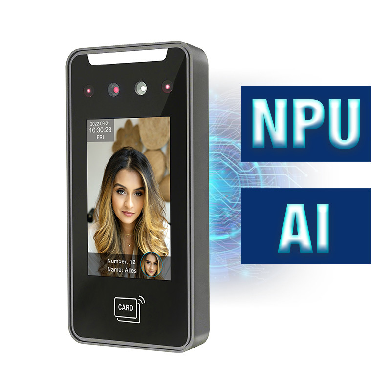Nube de tarjetas de identificación/IC Código QR biométrico Reconocimiento facial Control de acceso de puerta