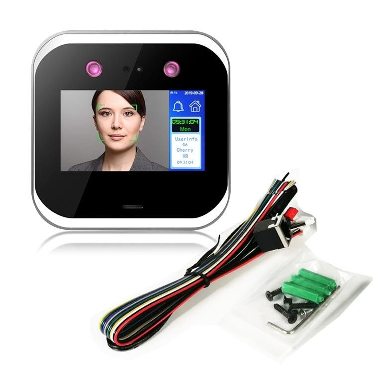 Máquina biométrica de la atención de la cara de la FCC del reloj de tiempo del empleado de WIFI