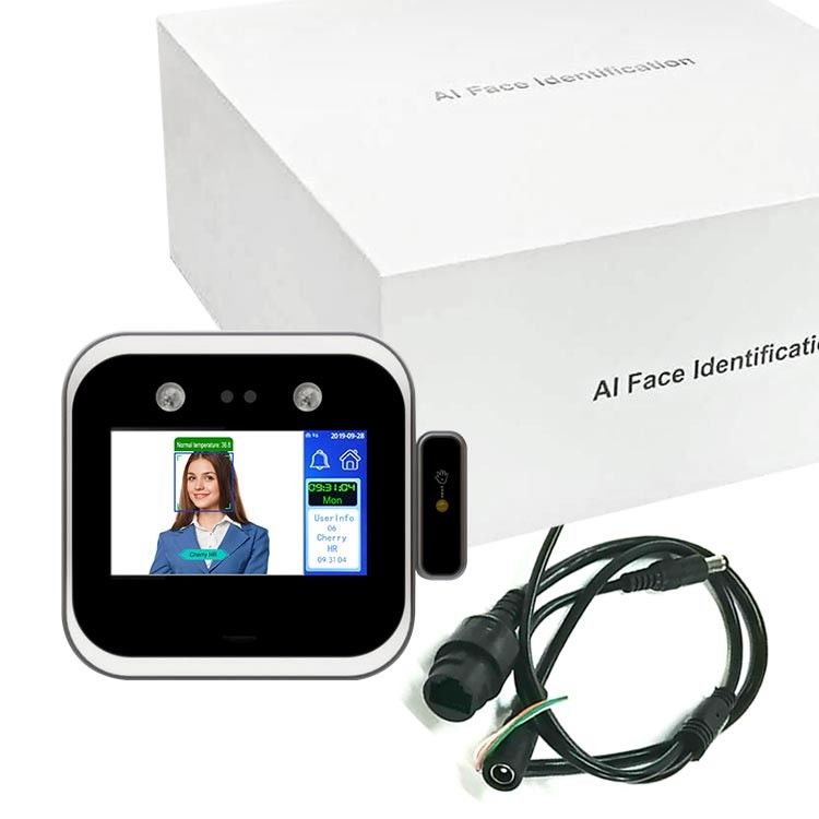Escáner de la temperatura del reconocimiento de cara de la muñeca TCP 1.2G del RFID