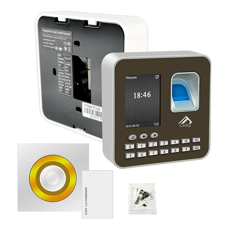 Software de la nube del sistema del acceso de la puerta de Rfid de la huella dactilar del IP Wifi 0.2s del Tcp