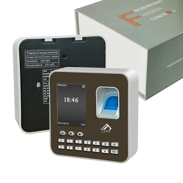 Sistema biométrico del control de acceso de la puerta de WG26 WG34 con IP WiFi del TCP