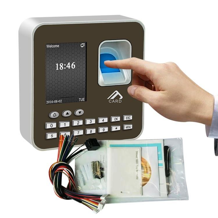 lector de tarjetas del sistema RFID del control de acceso de la puerta de la huella dactilar 125KHz