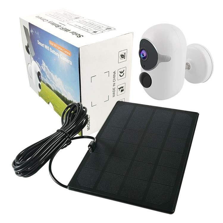 Consumo de energía solar de Mini WiFi Cam With Low de la seguridad del Smart Home IP66