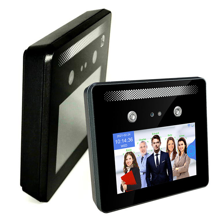 Tarjeta de Attendance Machine With RFID del lector de la cara de la pantalla táctil de la gama de 5 pulgadas de largo