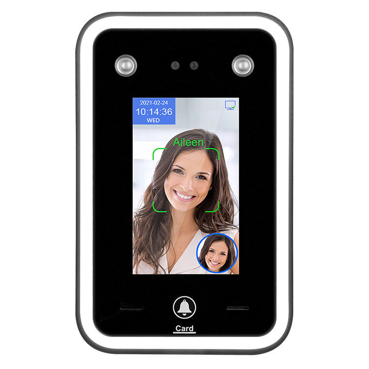 Lector de tarjetas facial dinámico del sistema del control de acceso del reconocimiento del QR Code IPS