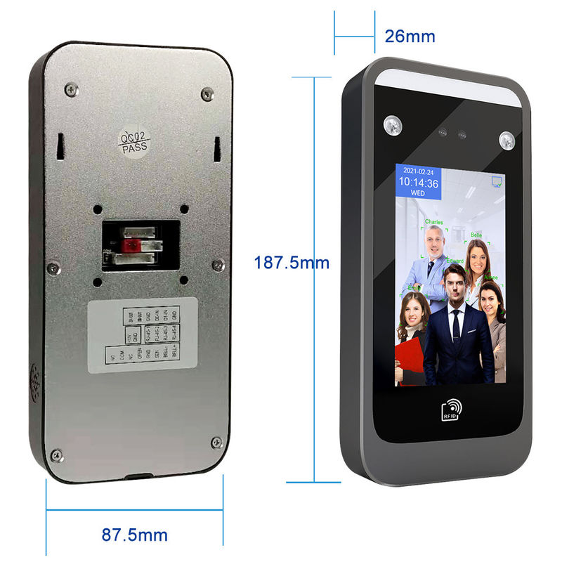 QR Code ligero visible de la máquina AI06 de la atención del reconocimiento de cara de DC12V