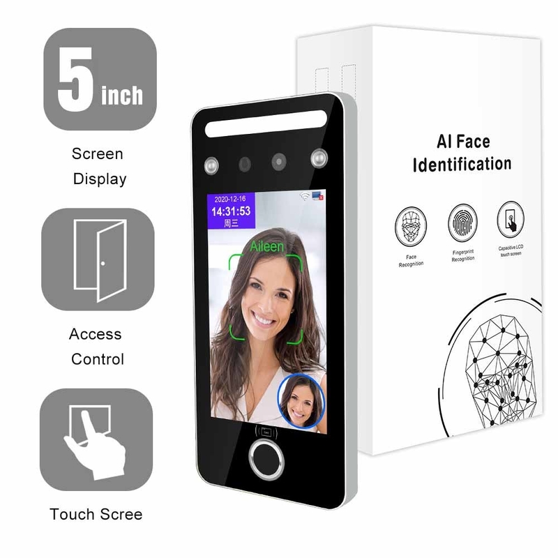 Sistema de la atención de la huella dactilar del sistema del control de acceso de TIMMY Wifi Dynamic Facial Recognition