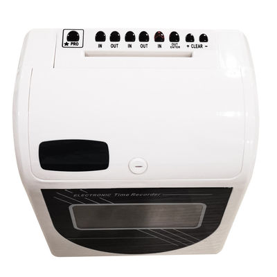 Máquina de sello electrónica de la fecha y hora del registrador de tiempo de Digitaces del reloj de tiempo de TIMMY Factory Price Punch Card