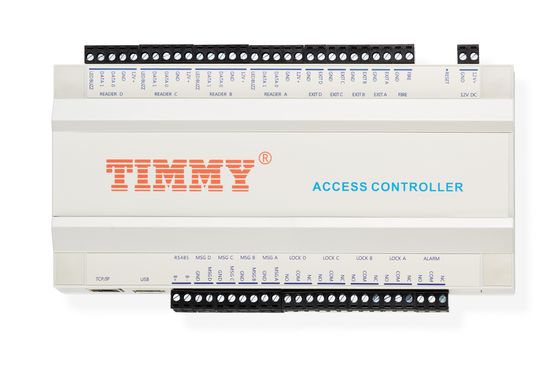 Regulador Access Control System del acceso de la puerta del IP 4 de Wiegand RS485 USB TCP con SDK libre