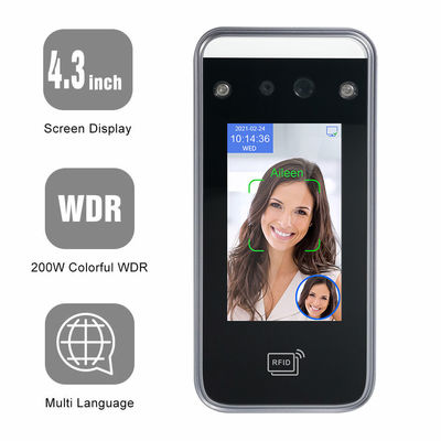 TIMMY Web Cloud Based Biometric hace frente a la máquina de la atención del tiempo del reconocimiento