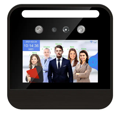 Máquina inteligente de control de acceso facial con tarjeta RFID inteligente basada en Ai con módulo WiFi/4G