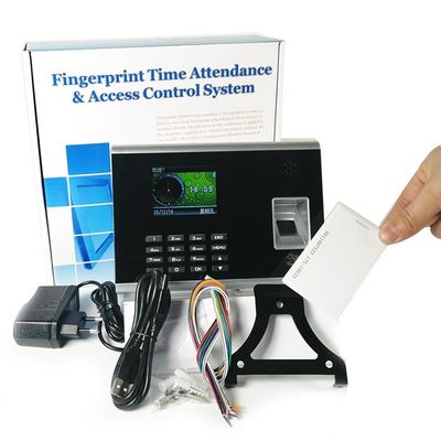 Máquina de la atención de la huella dactilar del telclado numérico 9V del empleado de oficina