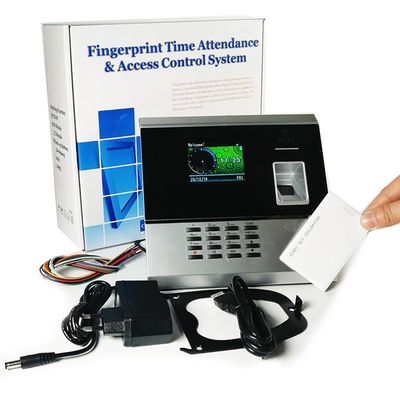 Máquina en tiempo real de la atención de la huella dactilar de RoHS del empleado