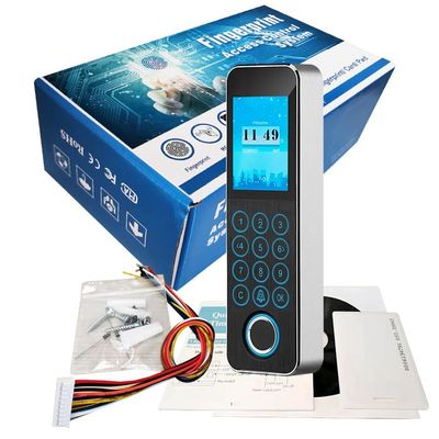 T9 entró el control de acceso biométrico de la huella dactilar de la prenda impermeable IP65