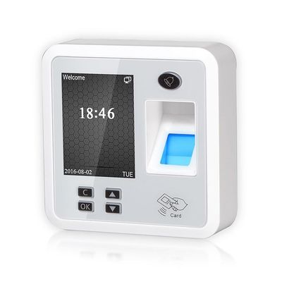 Control de acceso biométrico de la huella dactilar del LCD