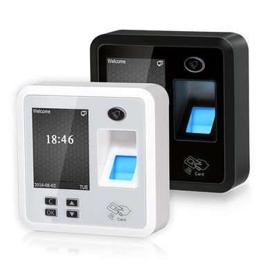 Control de acceso biométrico de la huella dactilar del LCD