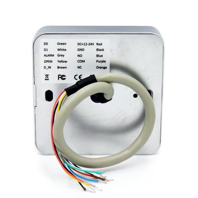 Control de acceso de la tarjeta de la prenda impermeable IP68 WG26 RFID del telclado numérico del tacto