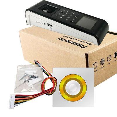 Nube de la pantalla táctil del sistema del control de acceso de Rfid de la huella dactilar de la línea horizonte basada