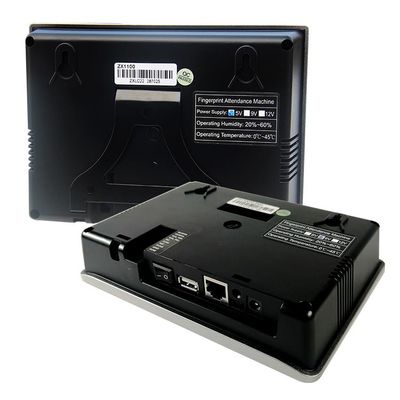 Máquina biométrica de la impresión del pulgar del reloj de tiempo de la huella dactilar del LCD para la oficina