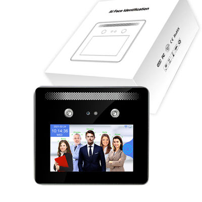 Grabación visible del tiempo ligero de la máquina de la atención del reconocimiento de cara de WDR IPS HD