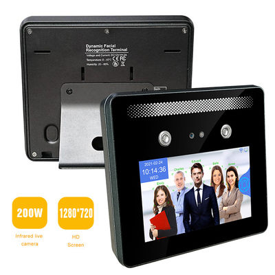 Grabación visible del tiempo ligero de la máquina de la atención del reconocimiento de cara de WDR IPS HD