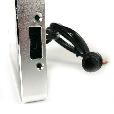 Torniquete facial impermeable del sistema del control de acceso del reconocimiento de Wifi de 5 pulgadas