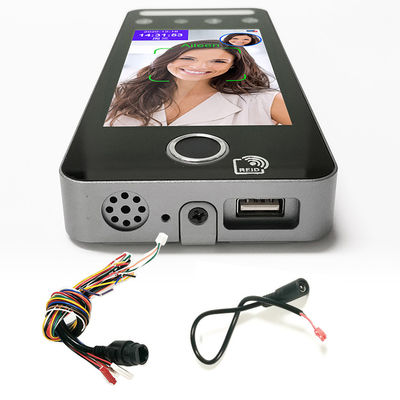 Software de la nube de la máquina de la atención del reconocimiento de cara de la huella dactilar de WiFi Rfid