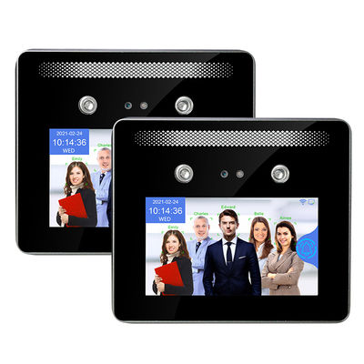 El reconocimiento dinámico de cara de 5,0 pulgadas trabaja a máquina el sistema del control de acceso de la atención del tiempo de RoHS