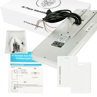 Wiegand 26/34 control de acceso biométrico del reconocimiento de cara para el torniquete