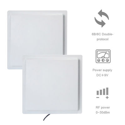 Interfaz de falsificación anti de With Waterproof Antenna Wiegand 485 del lector de la frecuencia ultraelevada RFID