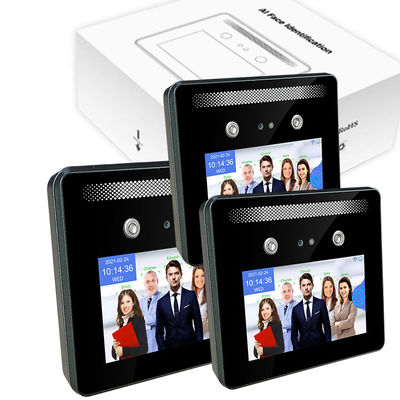 Reloj de tiempo multi del empleado de la máquina de la atención del reconocimiento de cara de la persona de 5 pulgadas