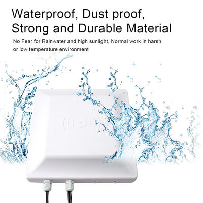 Construido en la frecuencia ultraelevada integró al lector de la frecuencia ultraelevada RFID de la gama larga 868mhz de la antena los 6~10m