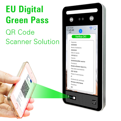 Lector vaccíneo del escáner del QR Code de Verifica Italia del escáner del paso del verde de la UE de la UE del App C19