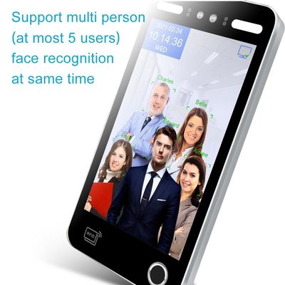 Pulgada facial dinámica biométrica Linux 3,1 de Smart Access Control 10,1 del lector de la web