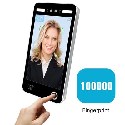 Pulgada facial dinámica biométrica Linux 3,1 de Smart Access Control 10,1 del lector de la web