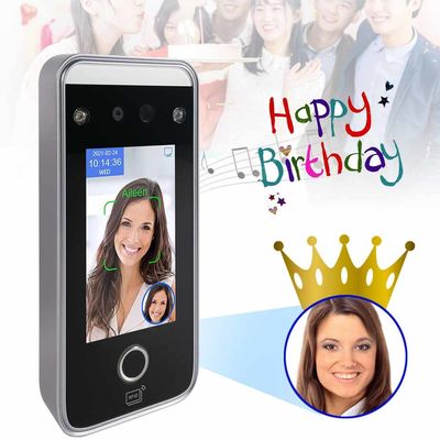 0 nubes biométricas de la ayuda 125KHZ WiFi SDK de la máquina de la huella dactilar de .2s RFID