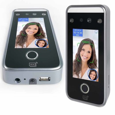 Huella dactilar biométrica RS485 de la tarjeta de IC de la máquina de la atención del tiempo del soporte alto