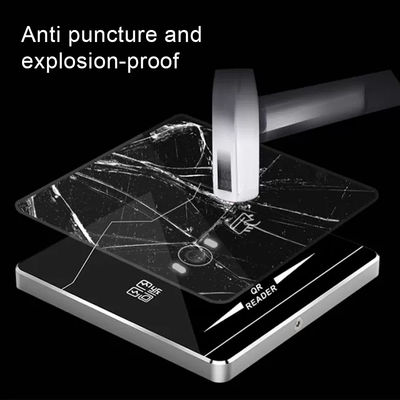 Vidrio moderado autoinducción del lector de tarjetas de la proximidad de Wiegand26/34 interfaces RFID