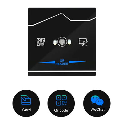 Vidrio moderado autoinducción del lector de tarjetas de la proximidad de Wiegand26/34 interfaces RFID